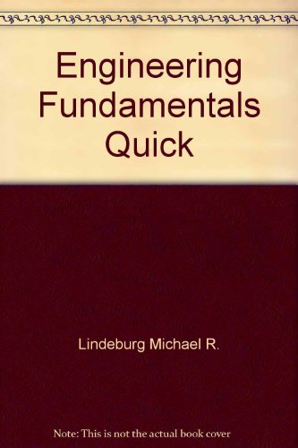 Beispielbild fr Engineering Fundamentals Quick zum Verkauf von Half Price Books Inc.