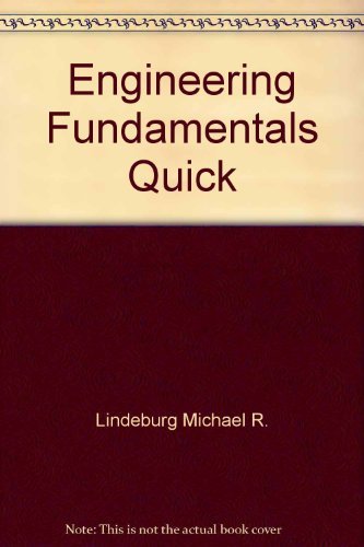 Stock image for Engineering Fundamentals Quick for sale by Half Price Books Inc.