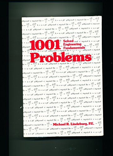 Beispielbild fr 1001 Solved Engineering Fundamentals Problems zum Verkauf von Better World Books