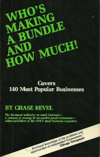 Stock image for Who's Making a Bundle and How Much! for sale by Nealsbooks