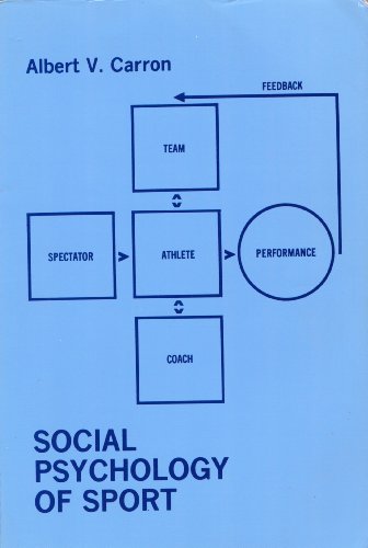 Imagen de archivo de Social Psychology of Sport a la venta por Better World Books