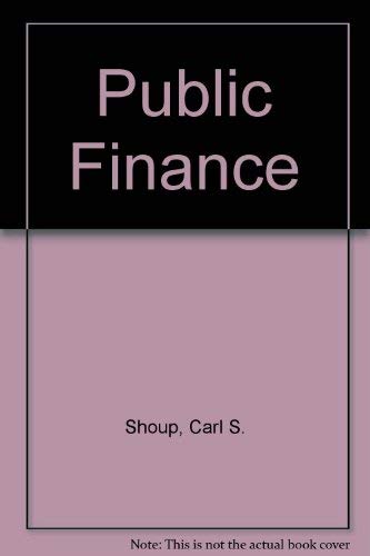 9780932400024: Public Finance