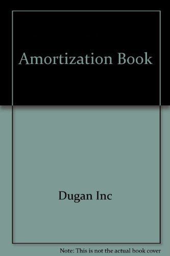Stock image for Amortization Book for sale by Better World Books: West