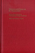 Beispielbild fr Quincentennial essays on St. Thomas More: Selected papers from the Thomas More College conference zum Verkauf von Books From California