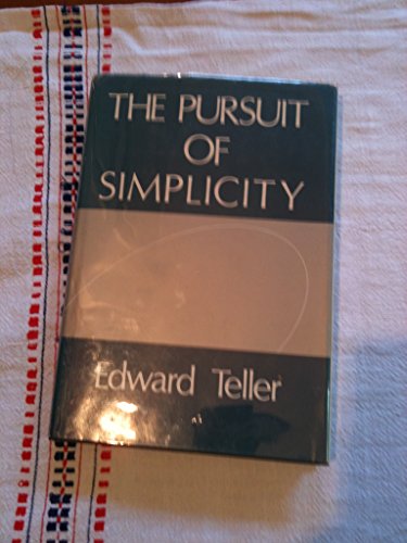 9780932612021: The pursuit of simplicity