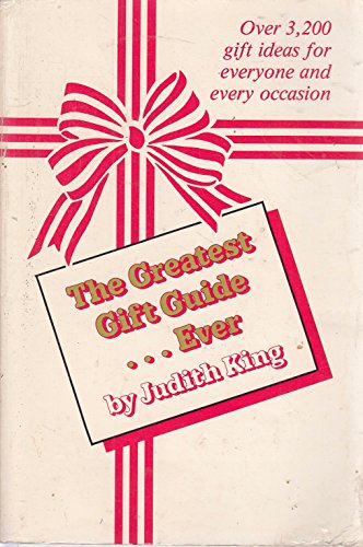 Beispielbild fr The Greatest Gift Guide Ever zum Verkauf von SecondSale