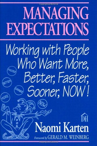 Imagen de archivo de Managing Expectations a la venta por Pieuler Store