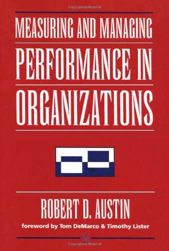 Stock image for Measuring and Managing Performance in Organizations for sale by ThriftBooks-Atlanta