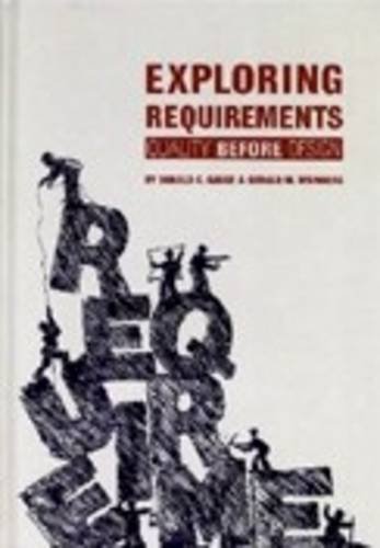 Exploring Requirements: Quality Before Design (9780932633736) by Donald C. Gause; Gerald Weinberg