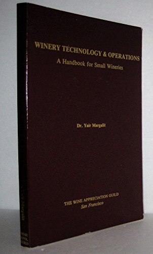 Imagen de archivo de Winery Technology and Operations:A Handbook for Small Wineries a la venta por HPB-Ruby