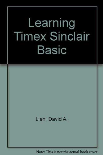 Beispielbild fr Learning Timex Sinclair Basic zum Verkauf von Eatons Books and Crafts