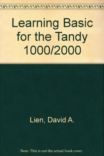 Beispielbild fr Learning Basic for the Tandy 1000/2000 zum Verkauf von Irish Booksellers