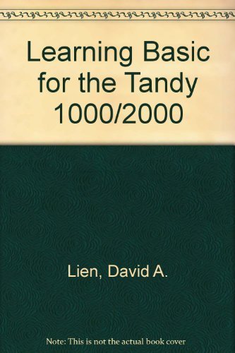 Stock image for Learning Basic for the Tandy 1000/2000 for sale by Irish Booksellers