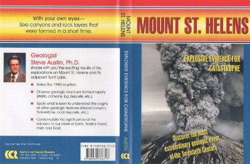 Imagen de archivo de Mount St. Helens: Explosive Evidence for Catastrophe a la venta por Seattle Goodwill