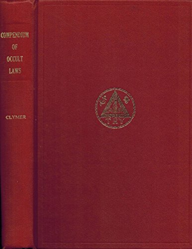 Stock image for A Compendium of Occult Laws. for sale by Orrin Schwab Books