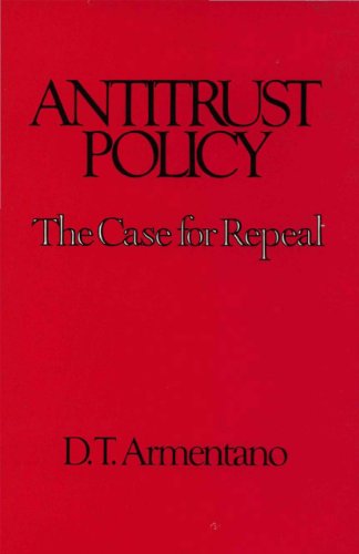 Beispielbild fr Antitrust Policy: The Case for Repeal zum Verkauf von Wonder Book