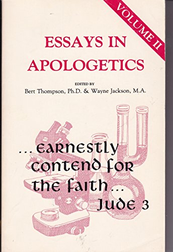 Beispielbild fr Essays in Apologetics, Volume 2: ".earnestly contend for the fa zum Verkauf von Hawking Books