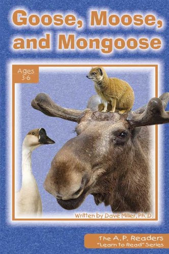Beispielbild fr Learn to Read / Goose, Moose and Mongoose (A.P. Reader) zum Verkauf von Wonder Book