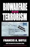 Stock image for Biowarfare and Terrorism for sale by Cornerstone Books