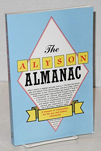 Imagen de archivo de The Alyson Almanac, 1988 a la venta por Better World Books