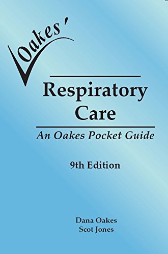 Imagen de archivo de Oakes Respiratory Care Pocket Guide. 9E Softcover a la venta por Goodwill Books