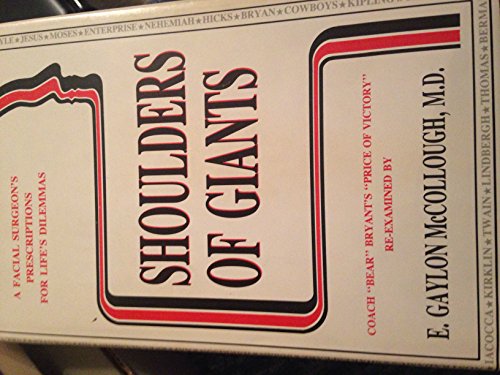 Beispielbild fr Shoulders of Giants zum Verkauf von Cheryl's Books