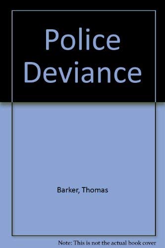 Stock image for Police Deviance for sale by HPB-Red