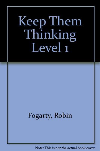 Keep Them Thinking Level I: A Handbook of Model Lessons (9780932935342) by Opeka, Kay