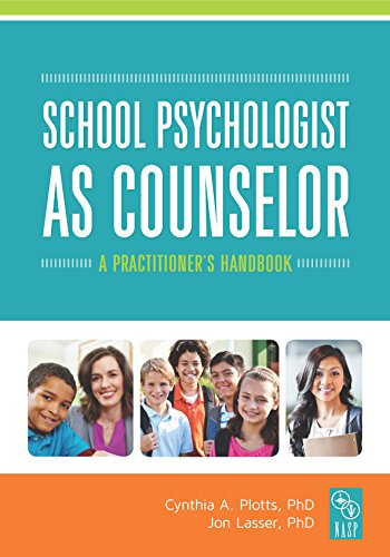 Beispielbild fr School Psychologist As Counselor: A Practitioner's zum Verkauf von GF Books, Inc.