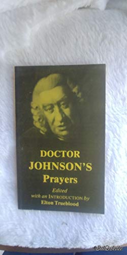 Stock image for Dr. Johnson's Prayers for sale by Royal Oak Bookshop