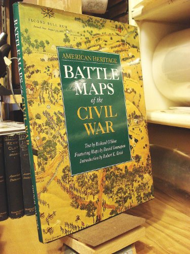 Beispielbild fr Battle Maps of the Civil War (American Heritage) zum Verkauf von Off The Shelf
