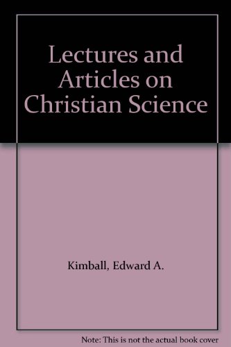 Beispielbild fr Lectures and Articles on Christian Science zum Verkauf von HPB-Emerald