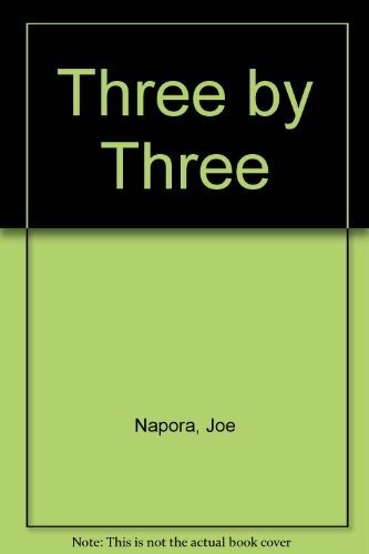 Stock image for THREE BY THREE for sale by Karen Wickliff - Books