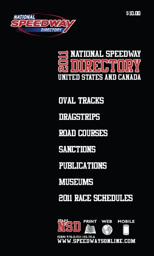 9780933105706: National Speedway Directory - 2011 Edition
