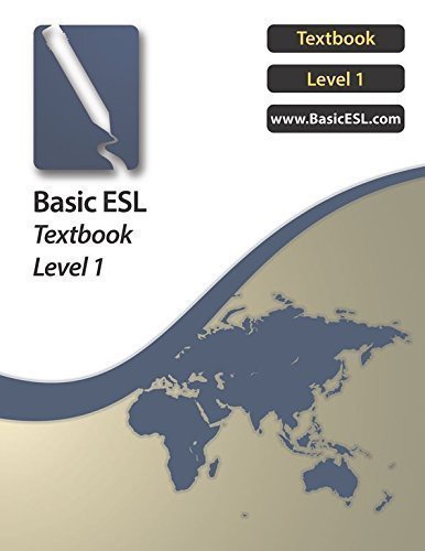 Stock image for Basic ESL Textbook : Level 1 for sale by Better World Books