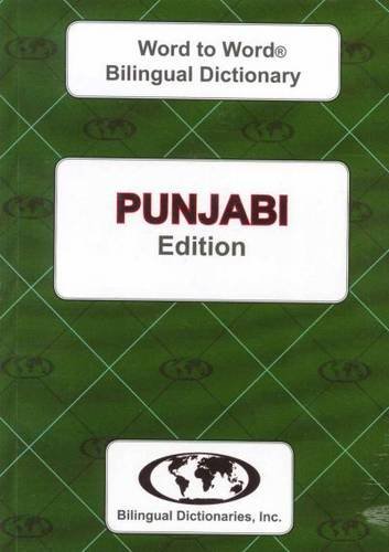 Beispielbild fr English-Punjabi &amp; Punjabi-English Word-to-Word Dictionary zum Verkauf von Blackwell's