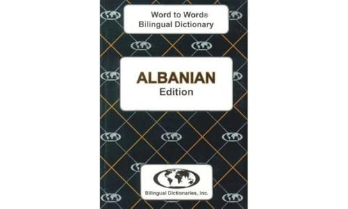 Stock image for English-Albanian &amp; Albanian-English Word-to-Word Dictionary for sale by Blackwell's