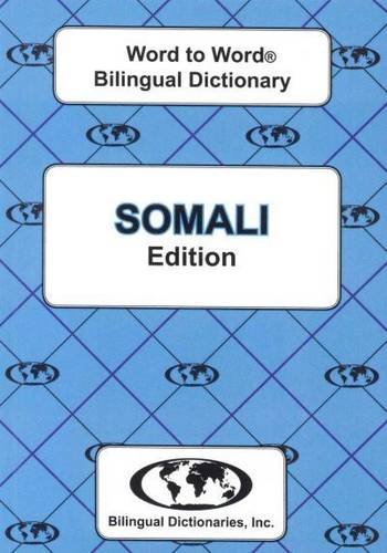 Beispielbild fr English-Somali &amp; Somali-English Word-to-Word Dictionary zum Verkauf von Blackwell's