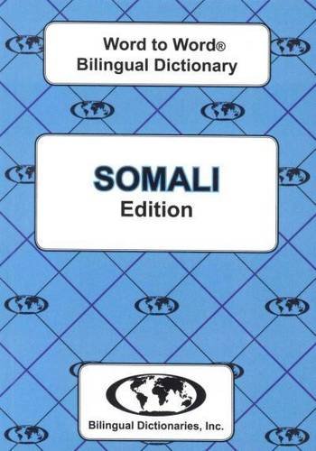 Stock image for English-Somali &amp; Somali-English Word-to-Word Dictionary for sale by Blackwell's