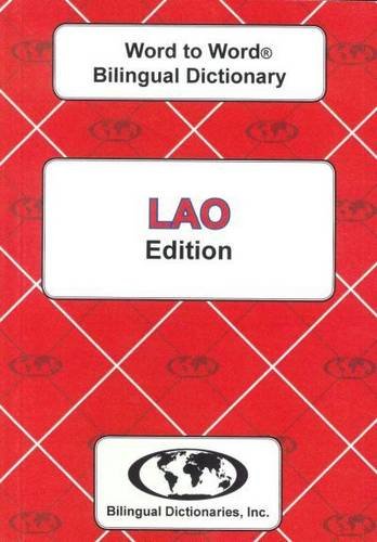 Beispielbild fr English-Lao &amp; Lao-English Word-to-Word Dictionary zum Verkauf von Blackwell's