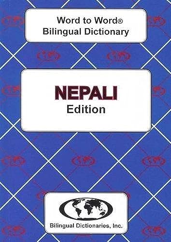 Beispielbild fr EnglishNepali NepaliEnglish WordtoWord Dictionary zum Verkauf von PBShop.store US
