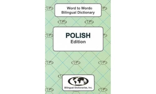 Beispielbild fr Polish edition Word To Word Bilingual Dictionary zum Verkauf von HPB-Red