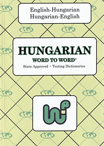 Beispielbild fr English-Hungarian &amp; Hungarian-English Word-to-Word Dictionary zum Verkauf von Blackwell's