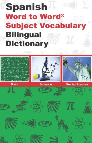 Stock image for English-Spanish &amp; Spanish-English Word-to-Word Dictionary for sale by Blackwell's