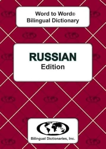 Stock image for English-Russian &amp; Russian-English Word-to-Word Dictionary for sale by Blackwell's