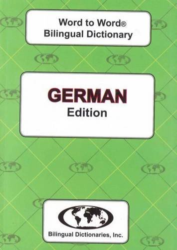 Stock image for English-German &amp; German-English Word-to-Word Dictionary for sale by Blackwell's