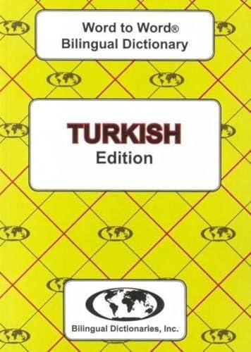 9780933146952: English-Turkish & Turkish-English Word-to-Word Dictionary
