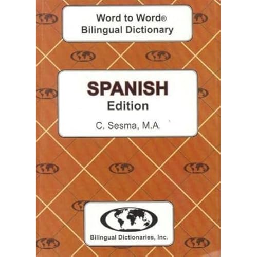 Beispielbild fr Spanish edition Word To Word Bilingual Dictionary zum Verkauf von ThriftBooks-Reno