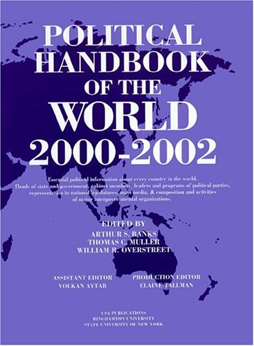 Stock image for Political Handbook of the World: 2000-2002 for sale by dsmbooks