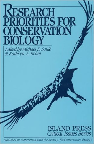 Beispielbild fr Research Priorities for Conservation Biology zum Verkauf von N. Fagin Books